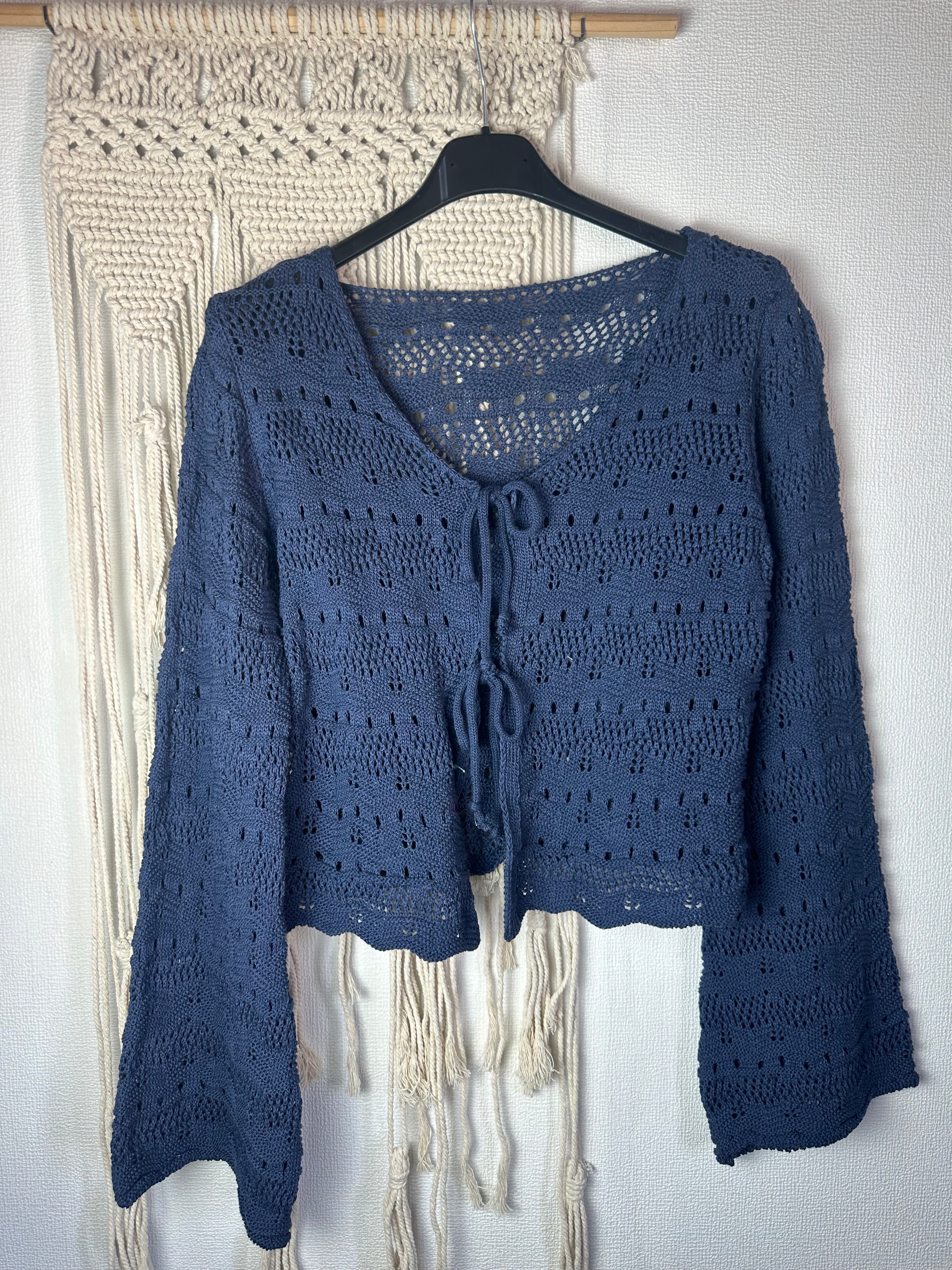 Cardigan uncinetto