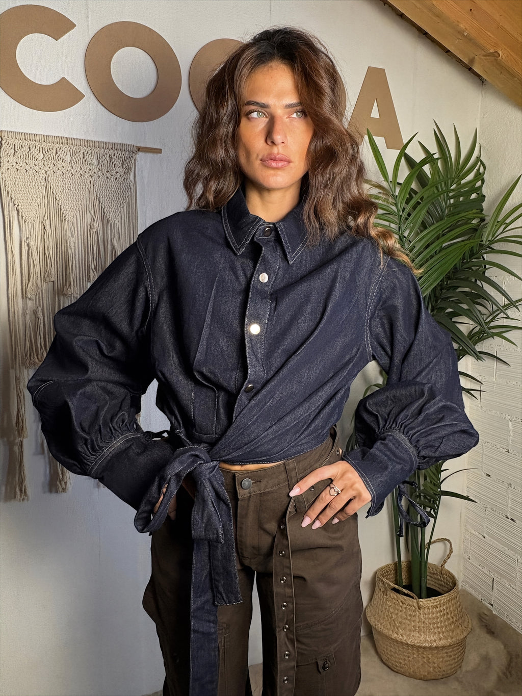 Giacca denim DRAPÈ