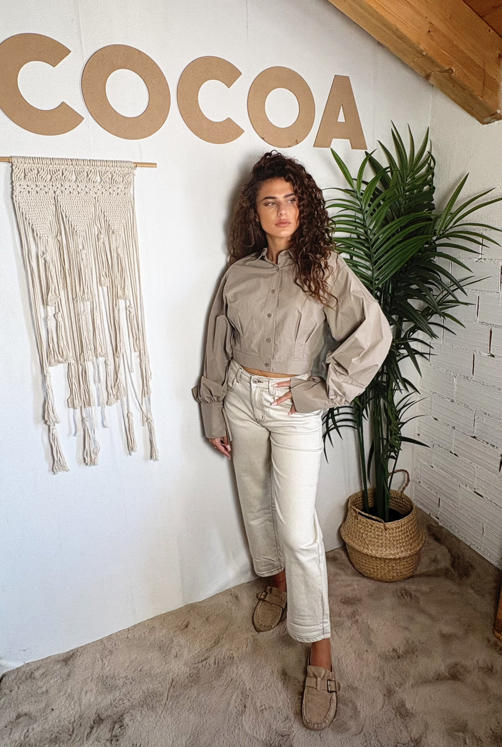 Jeans mom fit MINERAL WASH