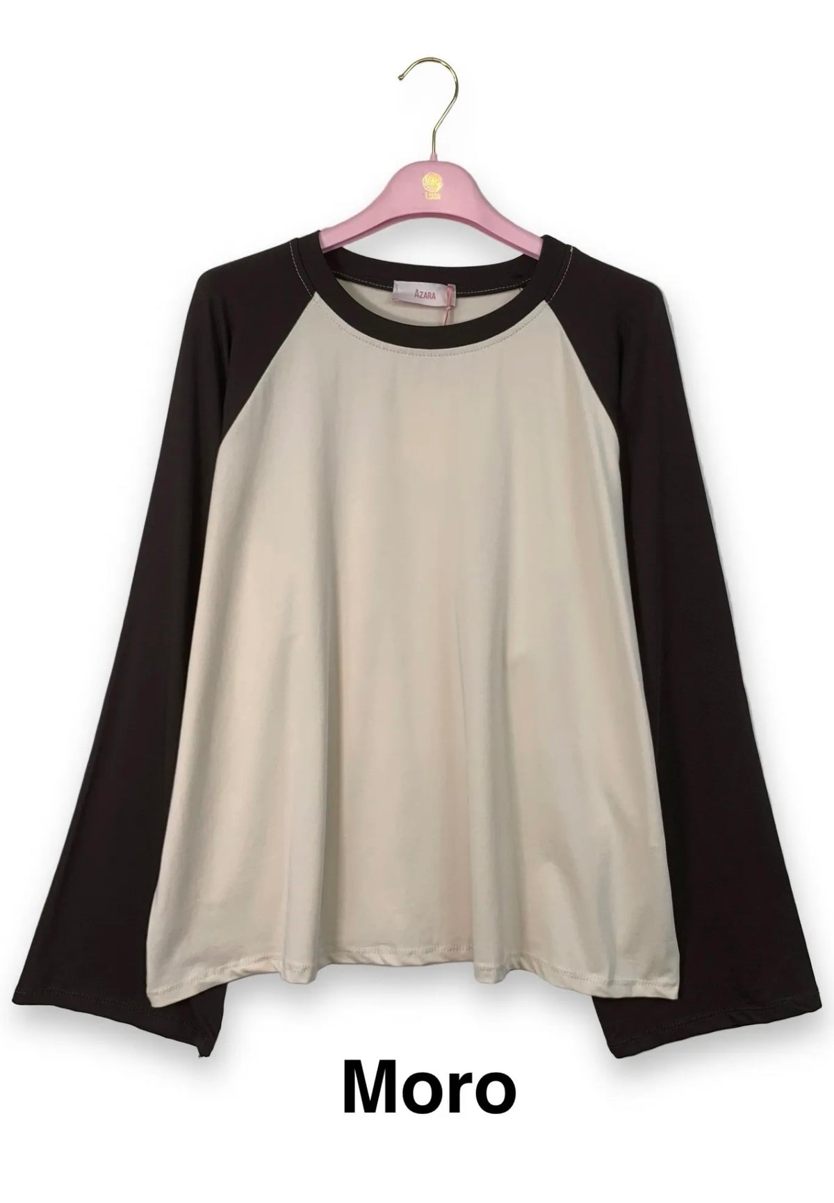 Long sleeve bicolor