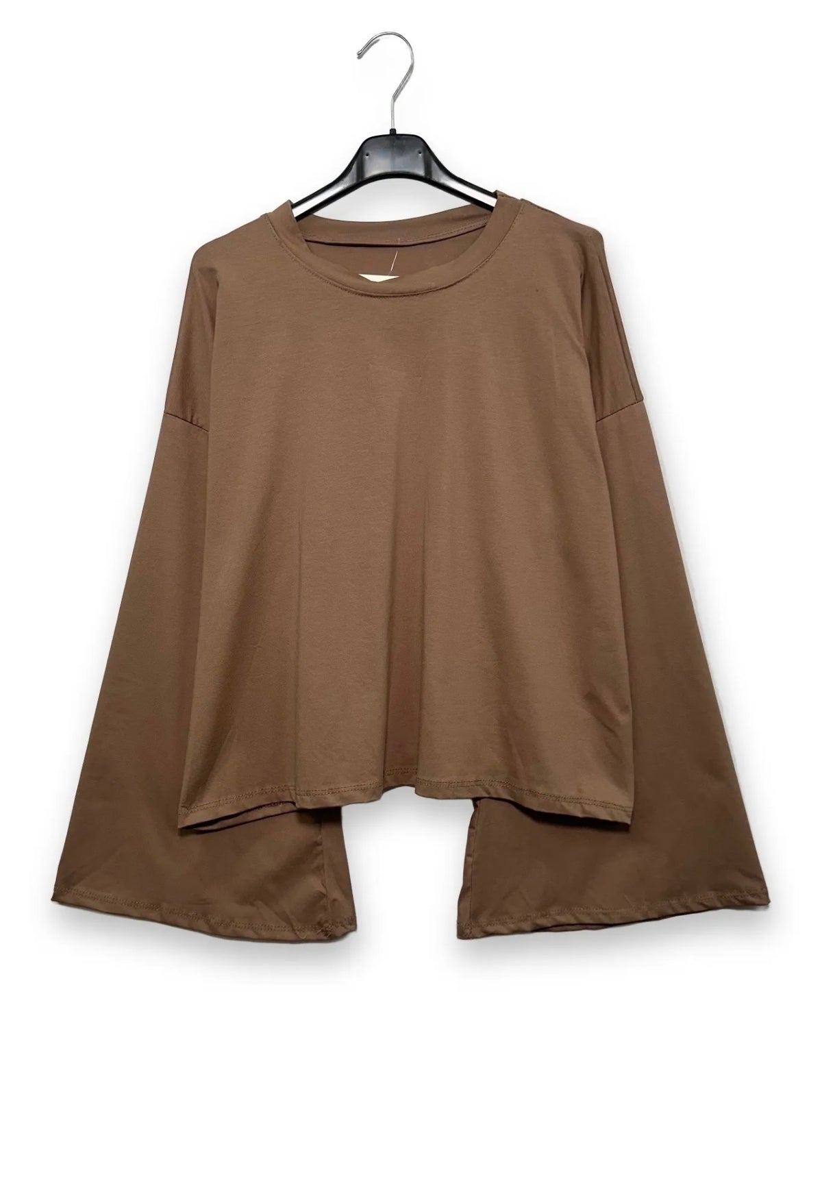 Long sleeve campana in cotone