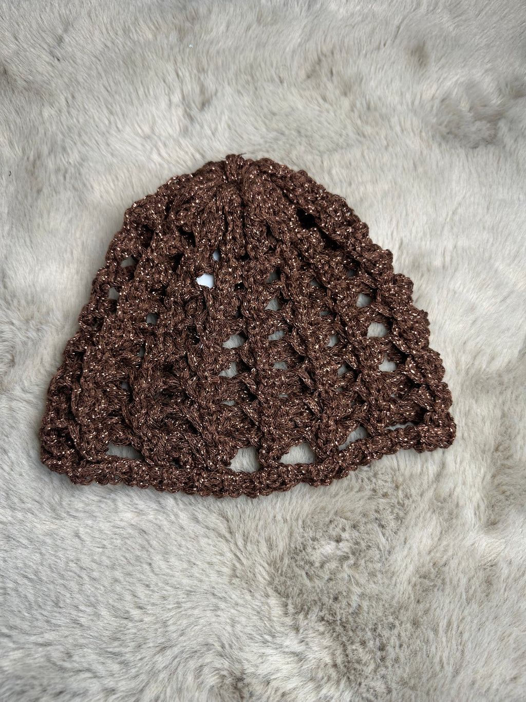 Cuffietta Crochet Lurex