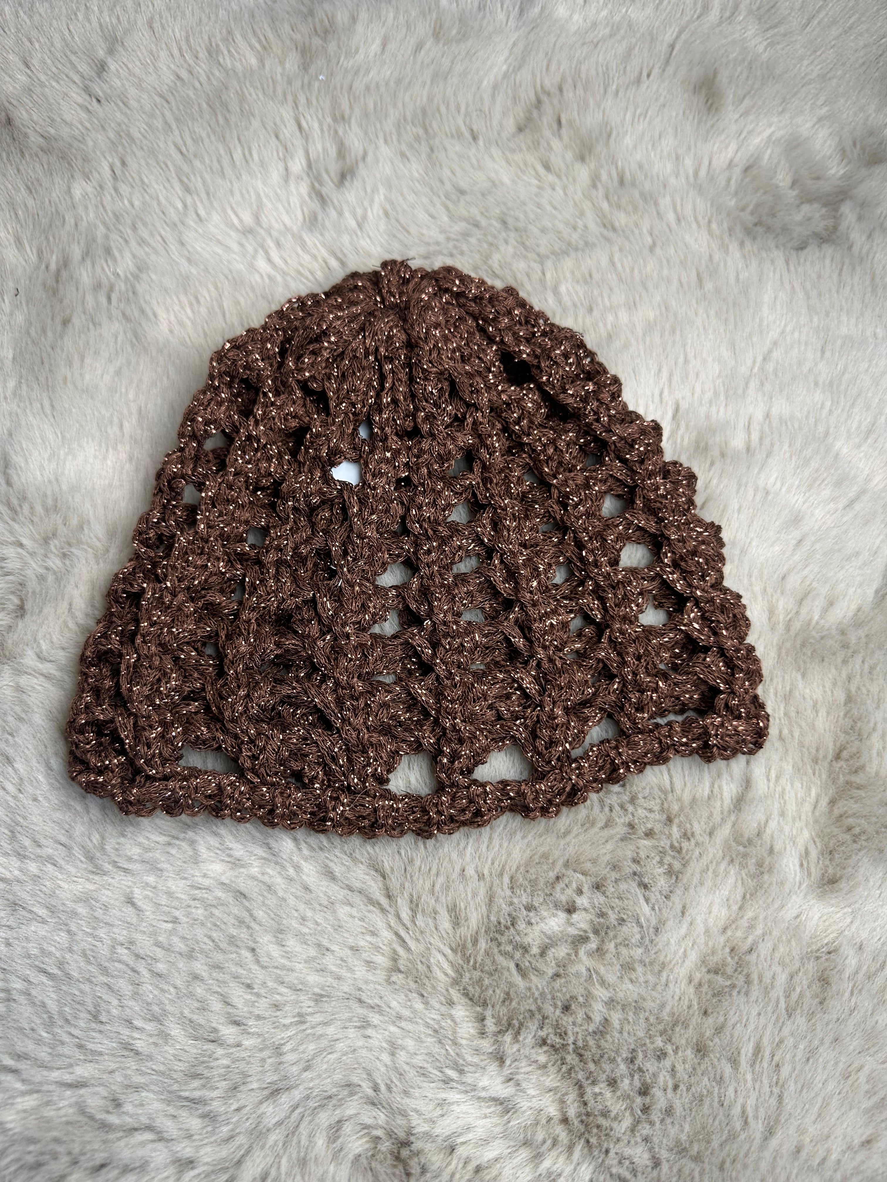 Cuffietta Crochet Lurex