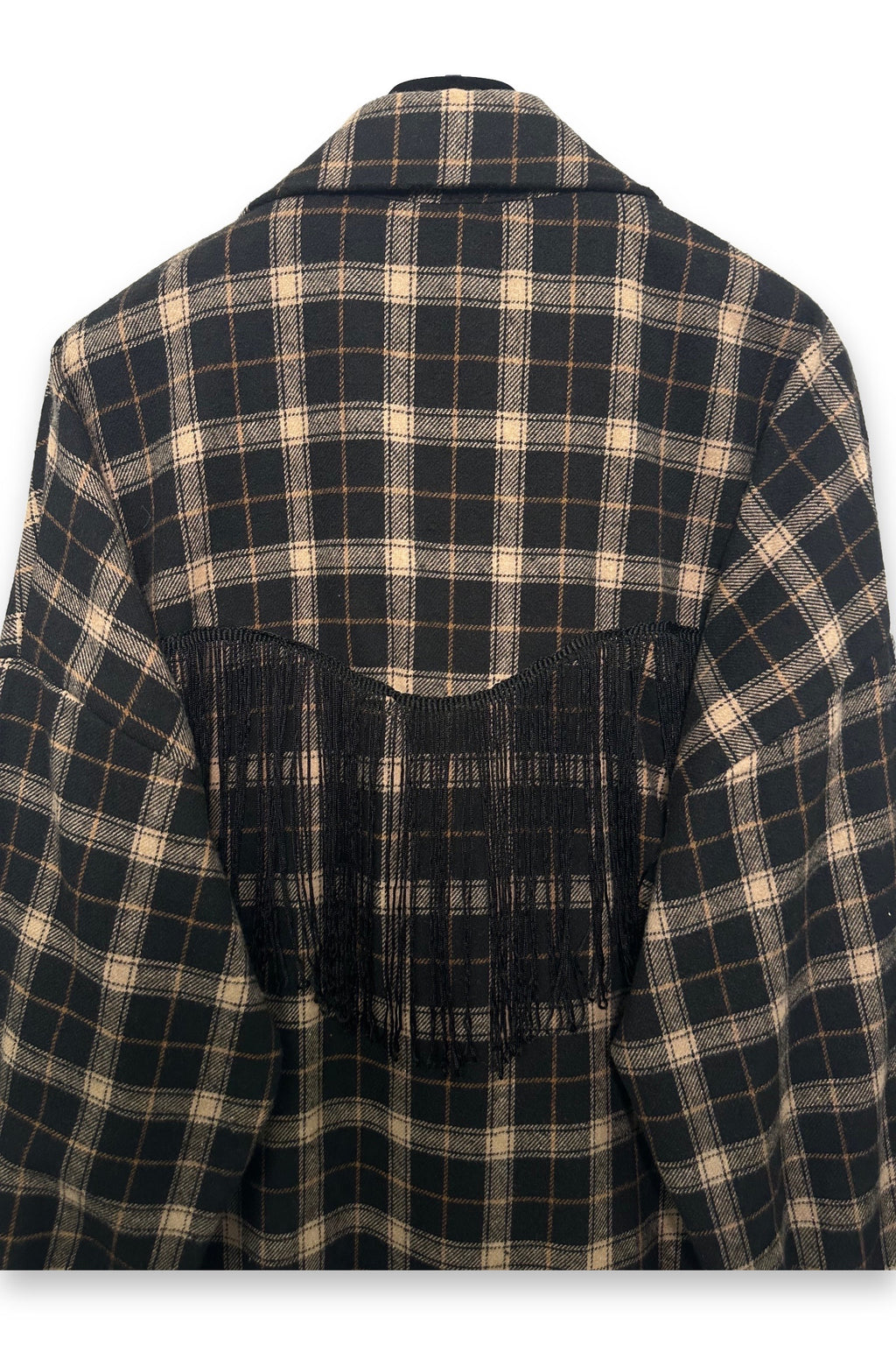 Camicia CHECK con frange
