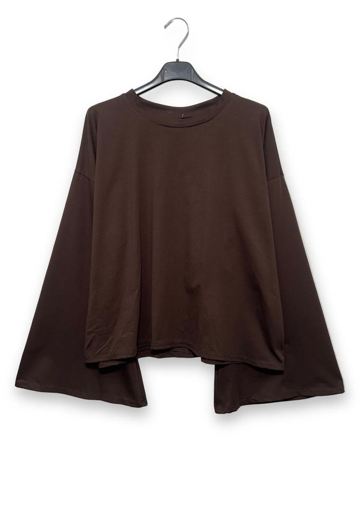 Long sleeve campana in cotone