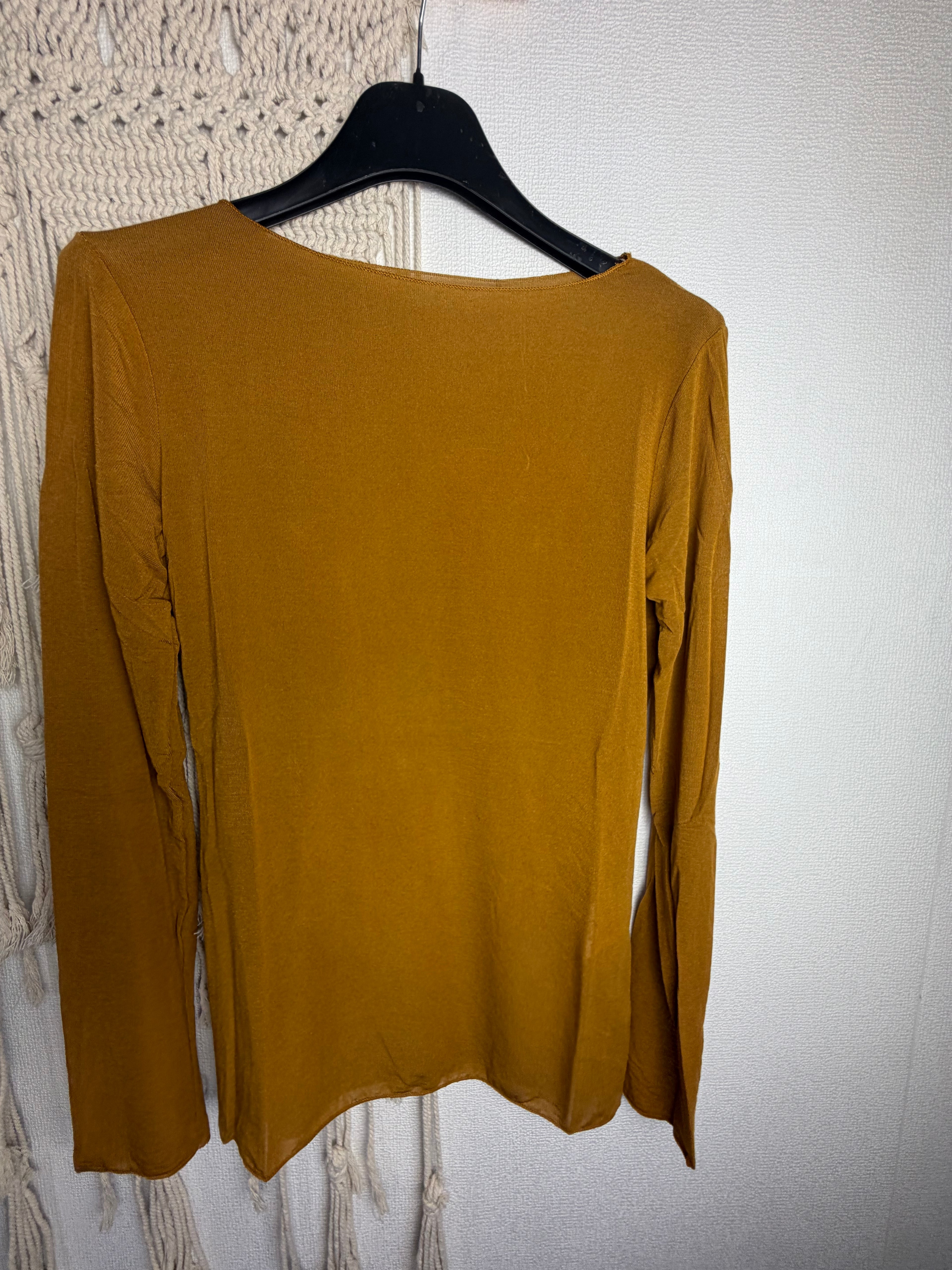 Maglietta girocollo misto CASHMERE