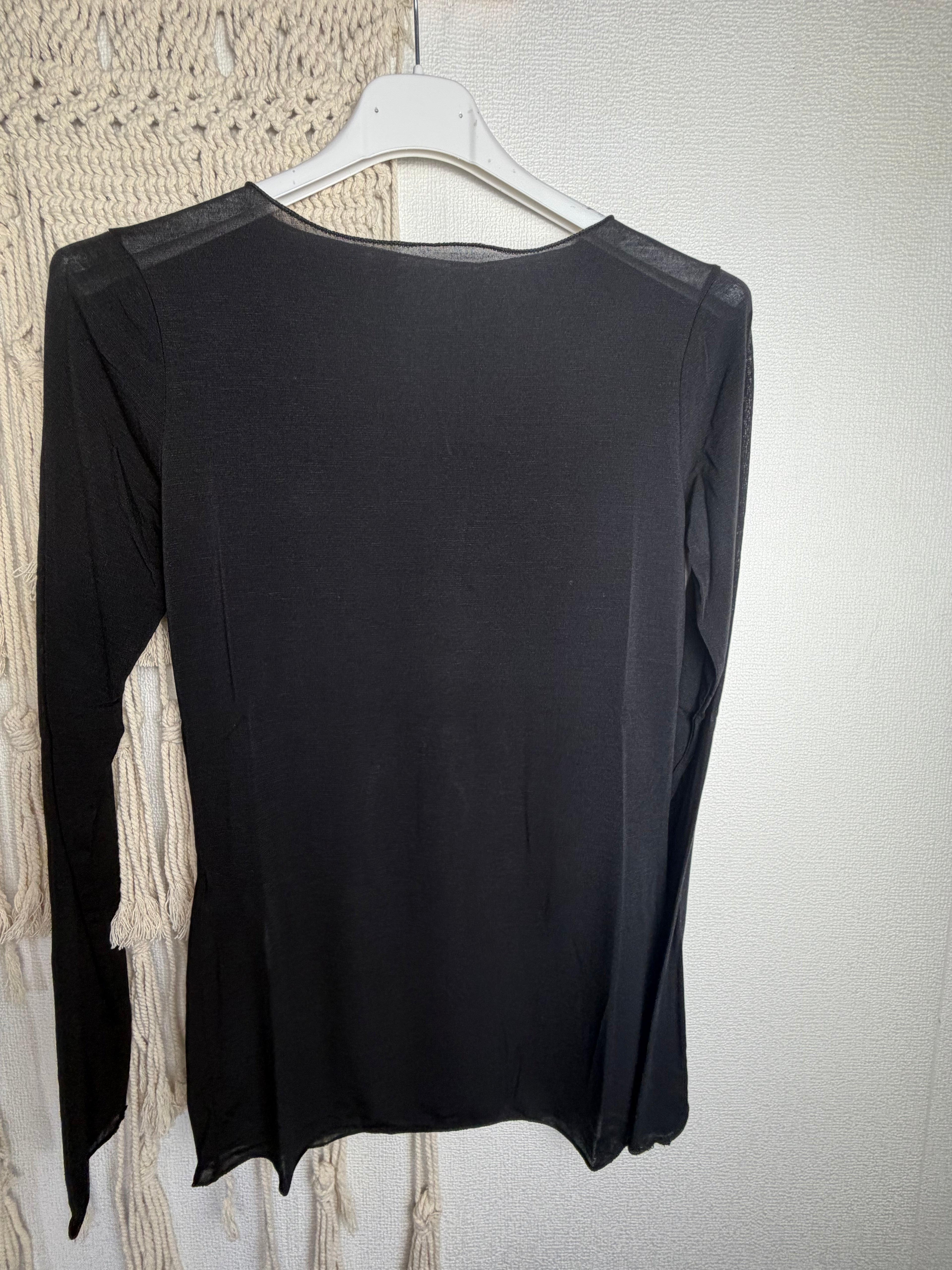 Maglietta girocollo misto CASHMERE