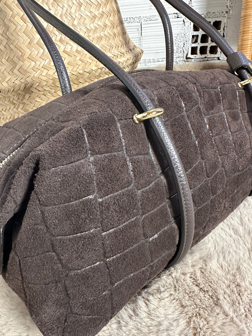 Borsa BOSTON CROCO