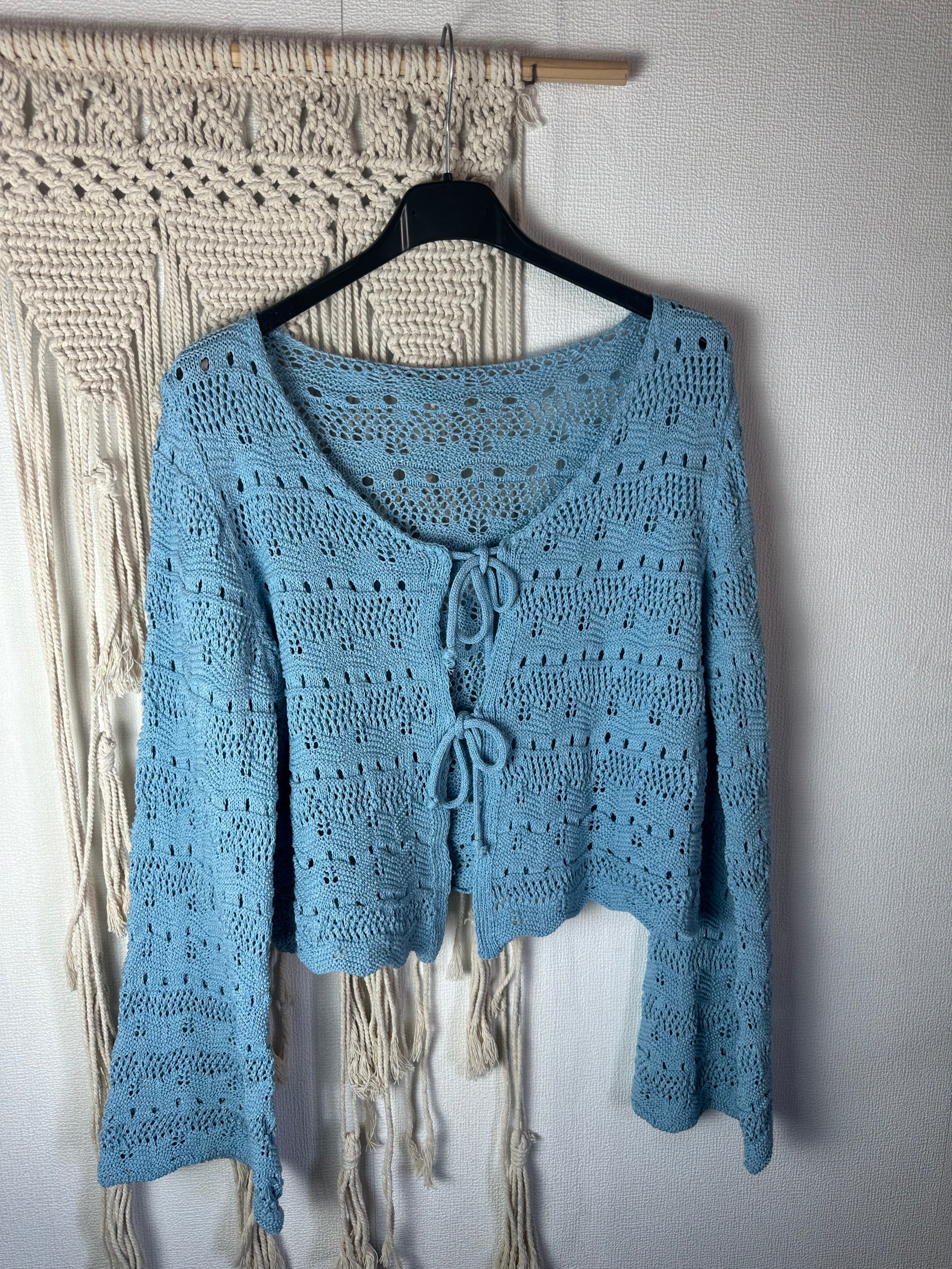 Cardigan uncinetto
