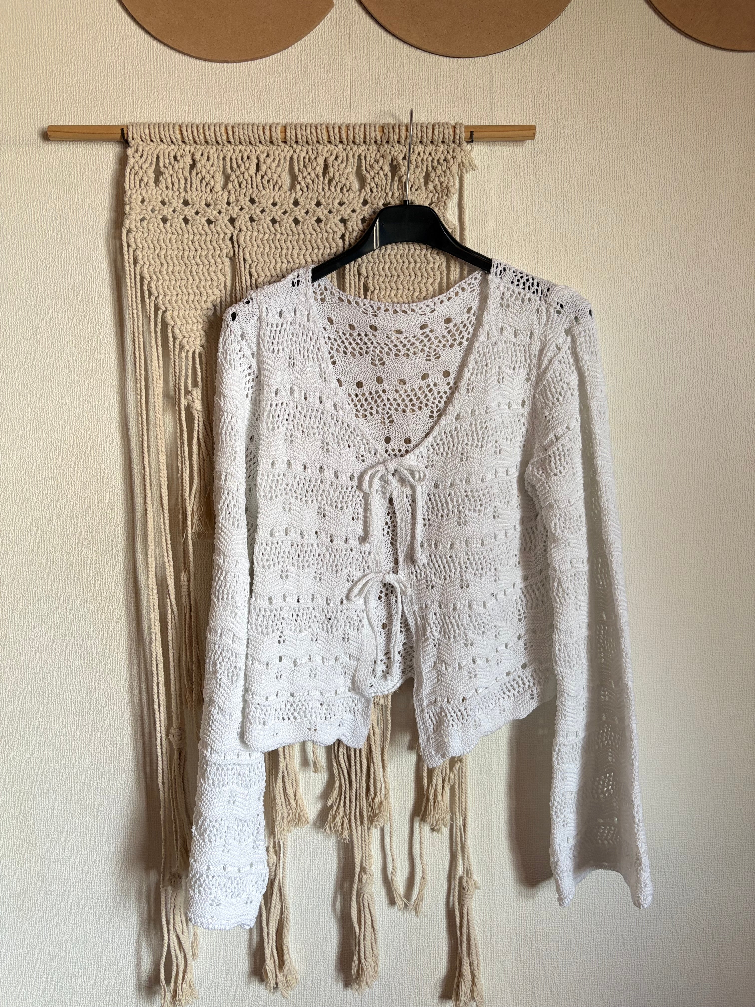 Cardigan uncinetto