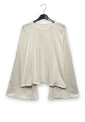 Long sleeve campana in cotone