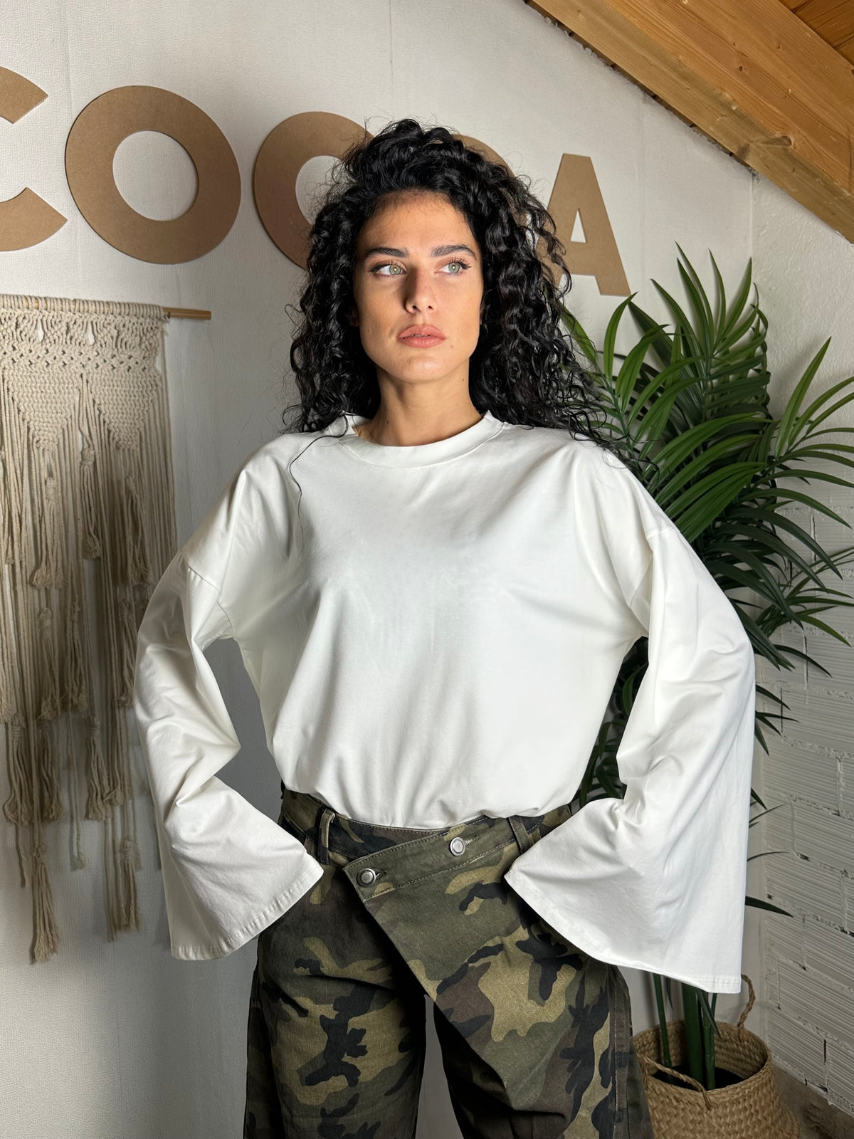 Jeans ballon twist MIMETICO