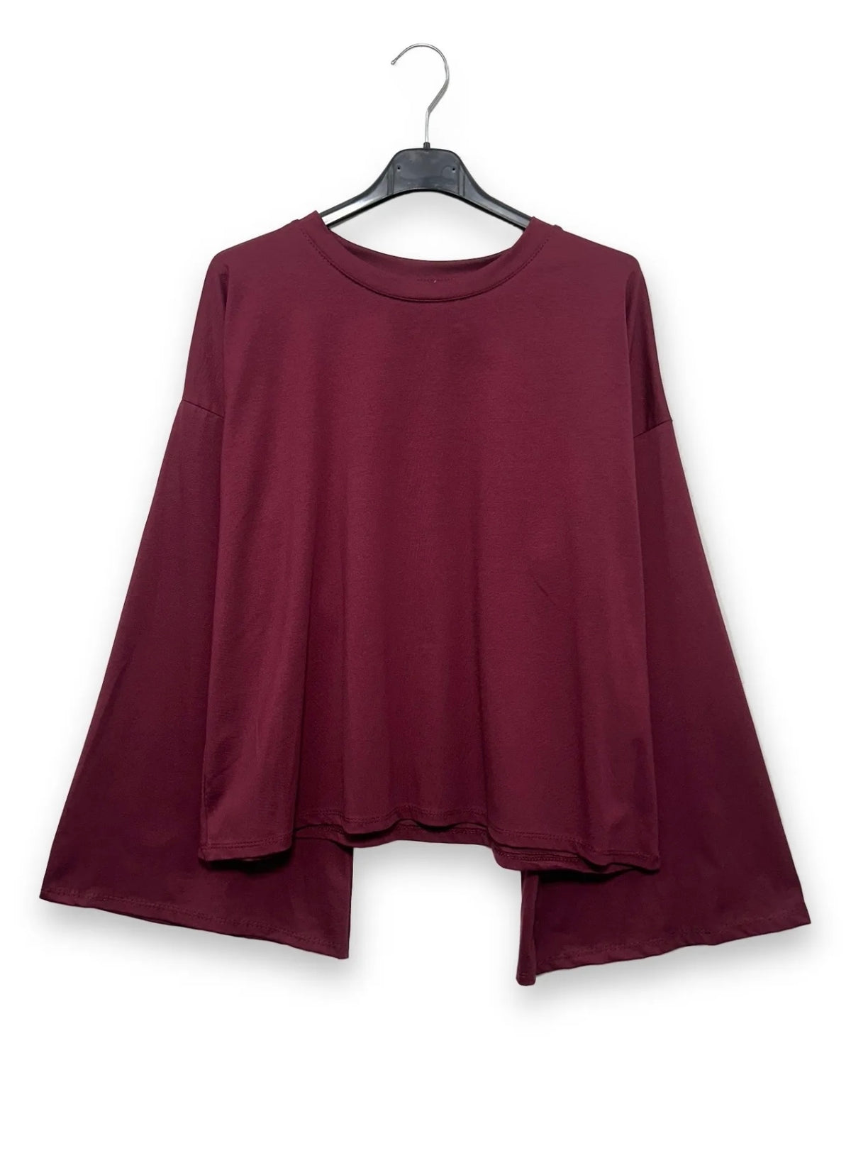 Long sleeve campana in cotone