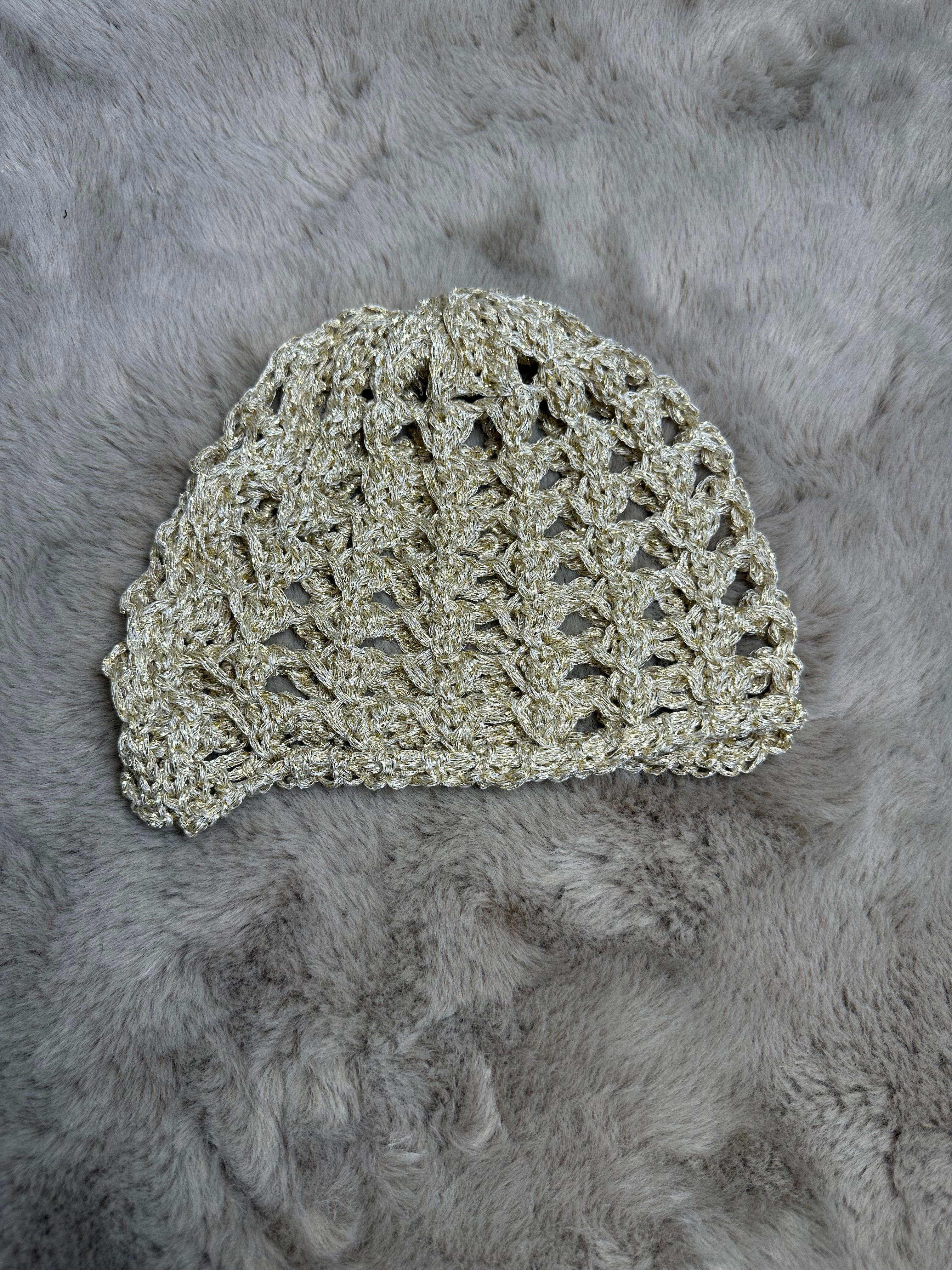 Cuffietta Crochet Lurex