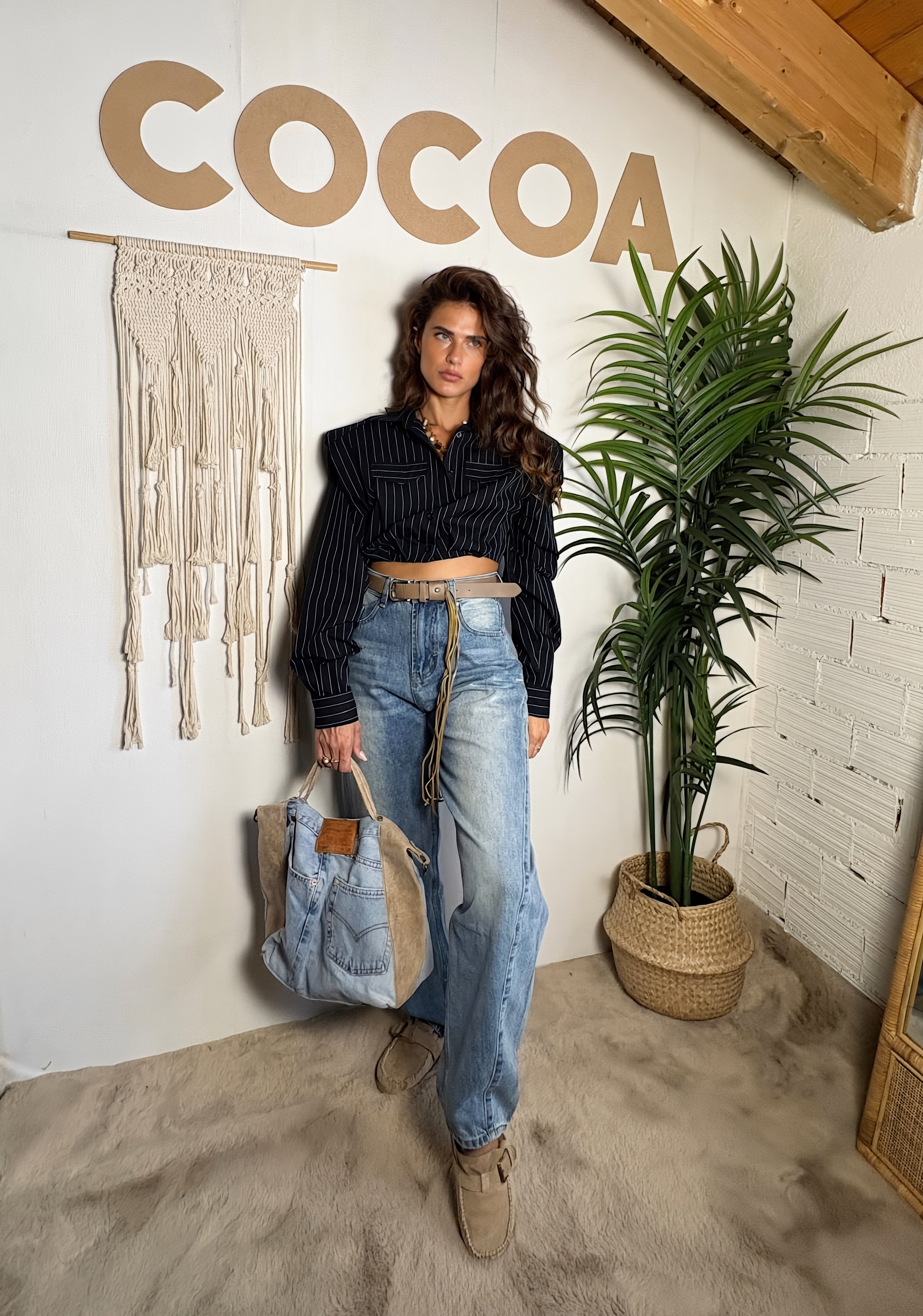 Jeans wide leg CROCO 🐊