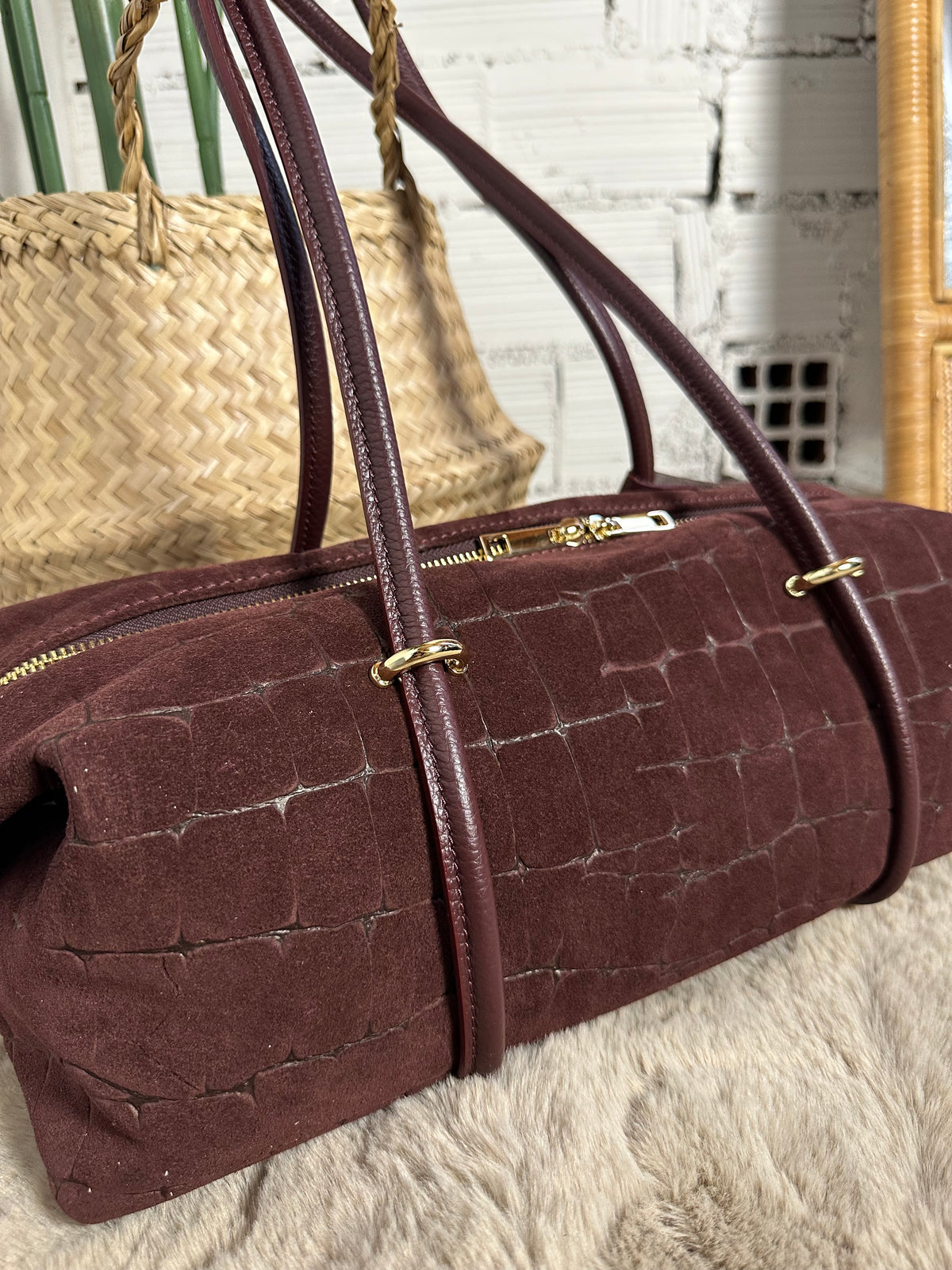 Borsa BOSTON CROCO