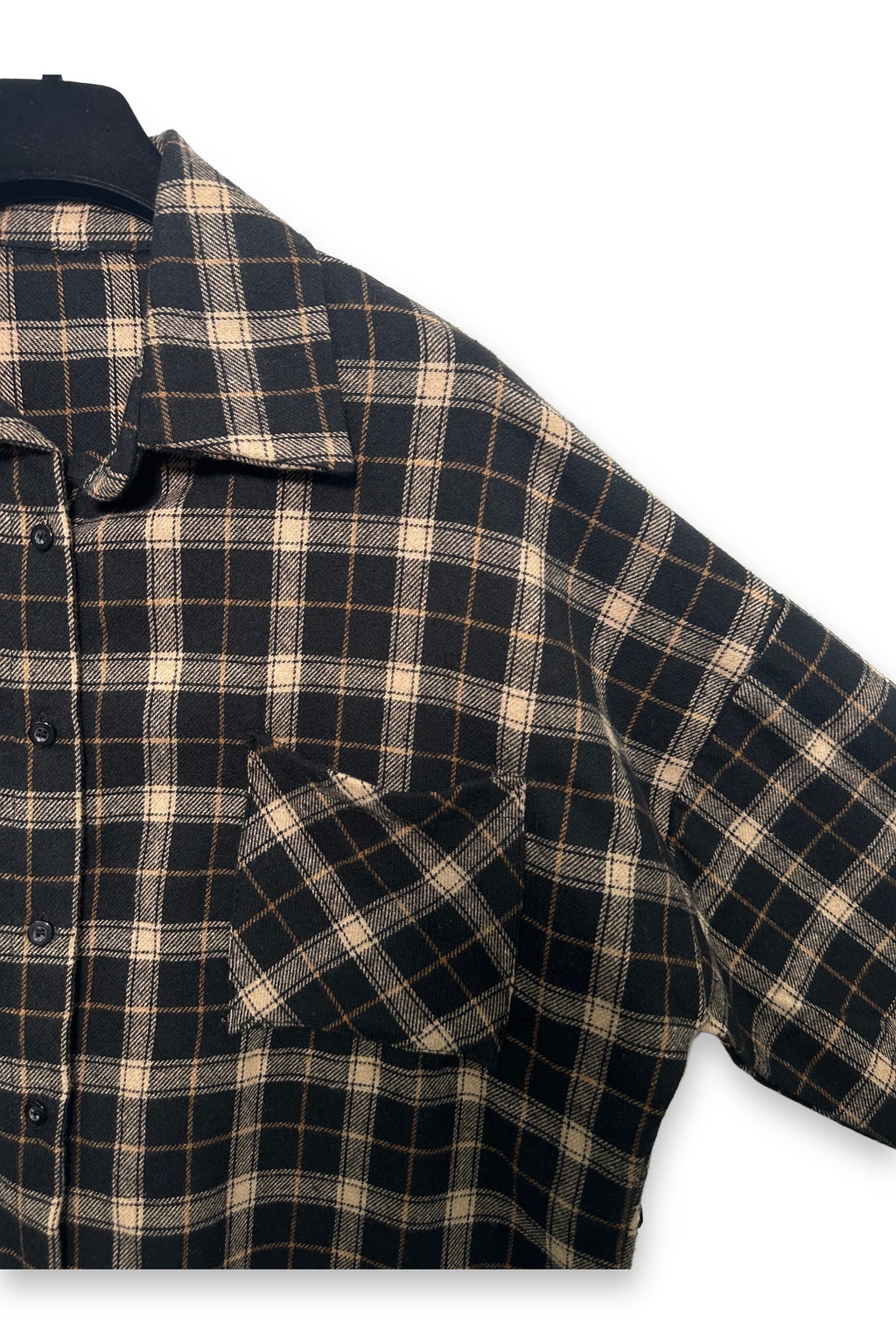 Camicia CHECK con frange