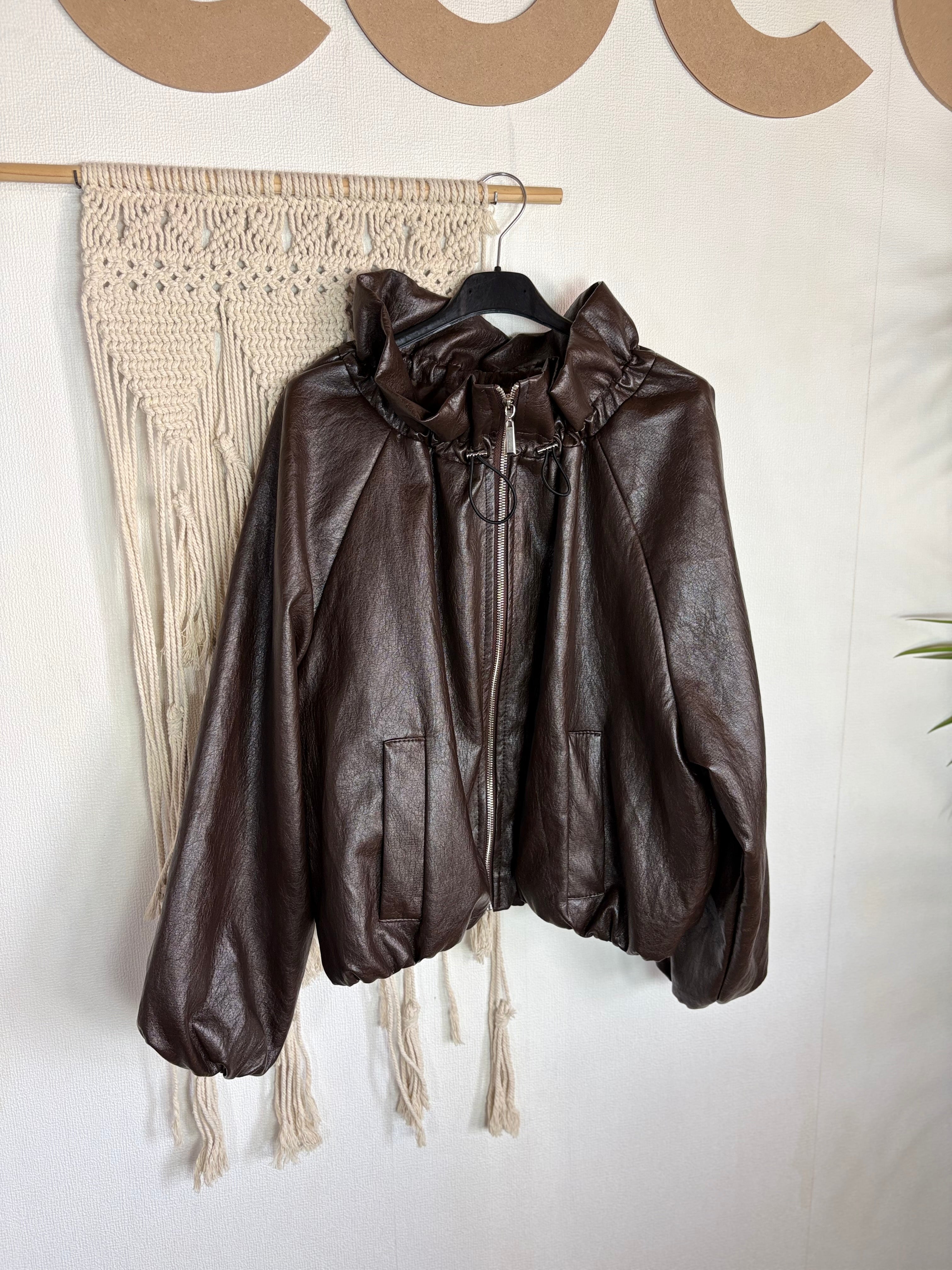 Bomber ecopelle