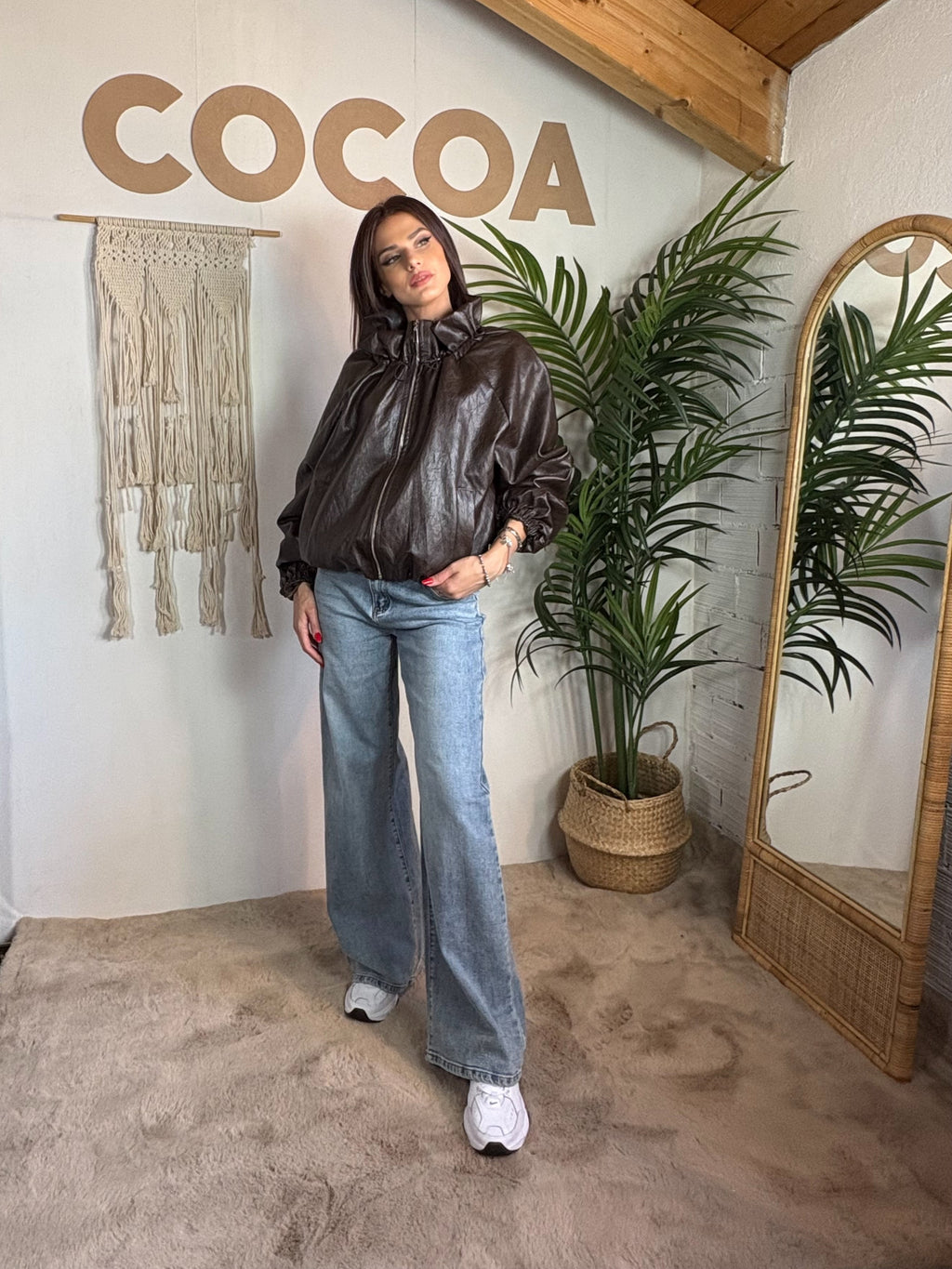 Bomber ecopelle