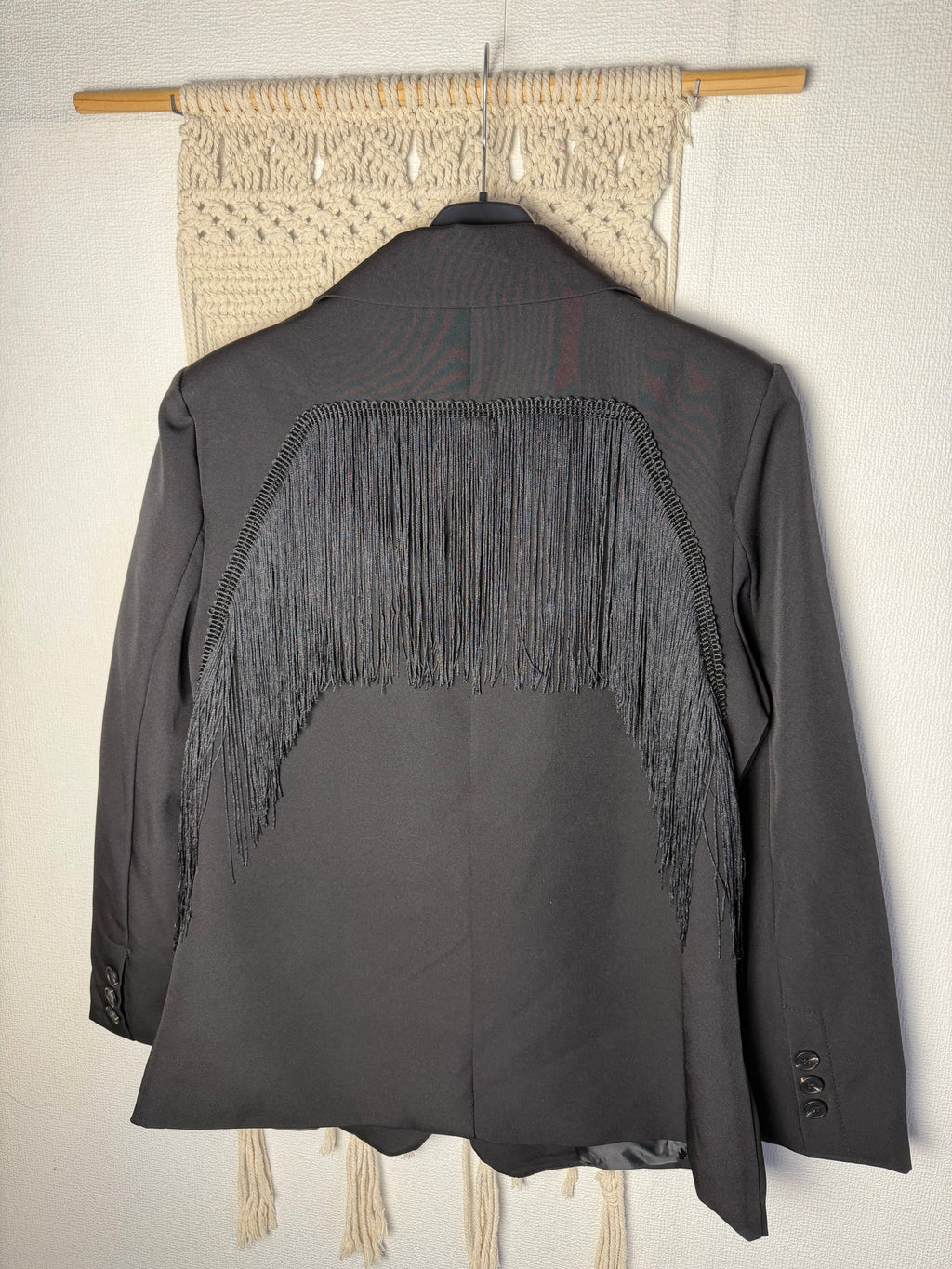 Blazer con frange