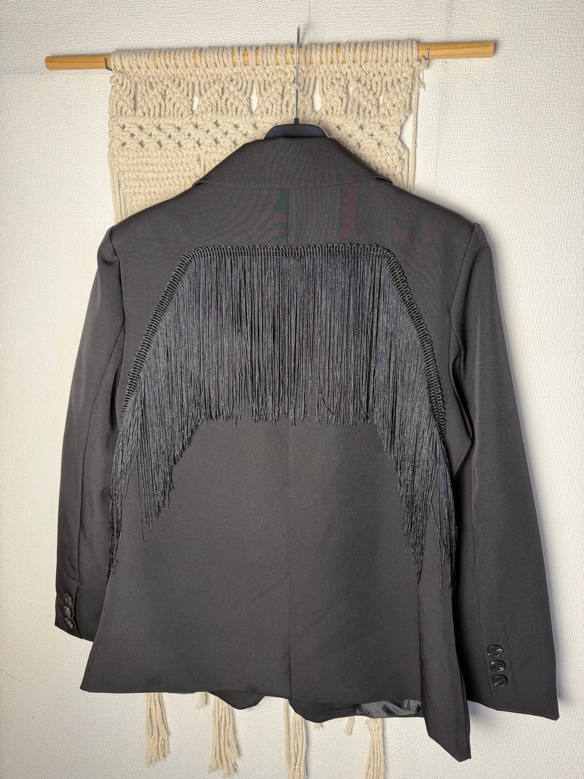 Blazer con frange