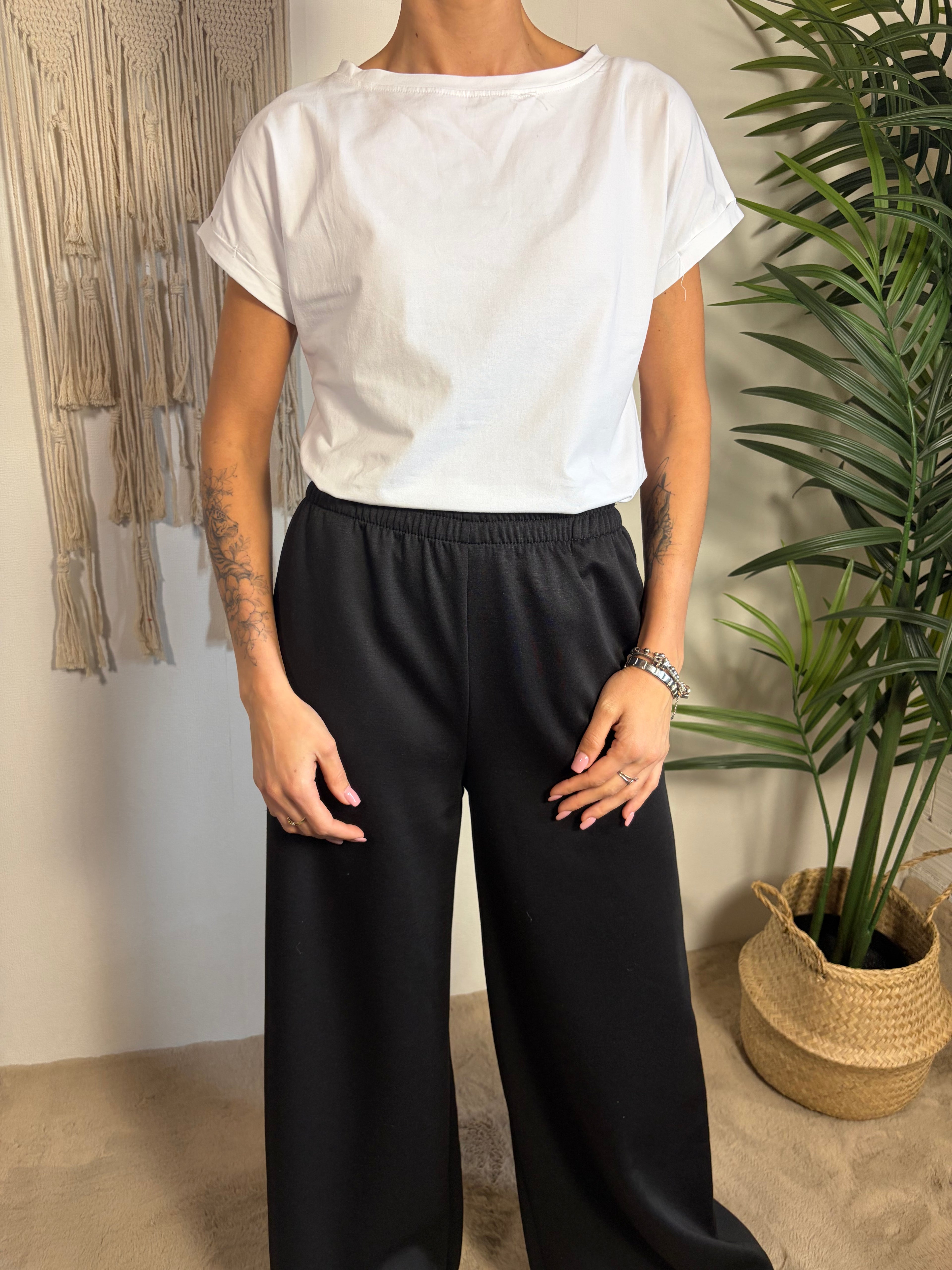 T-shirt a maniche corte in cotone