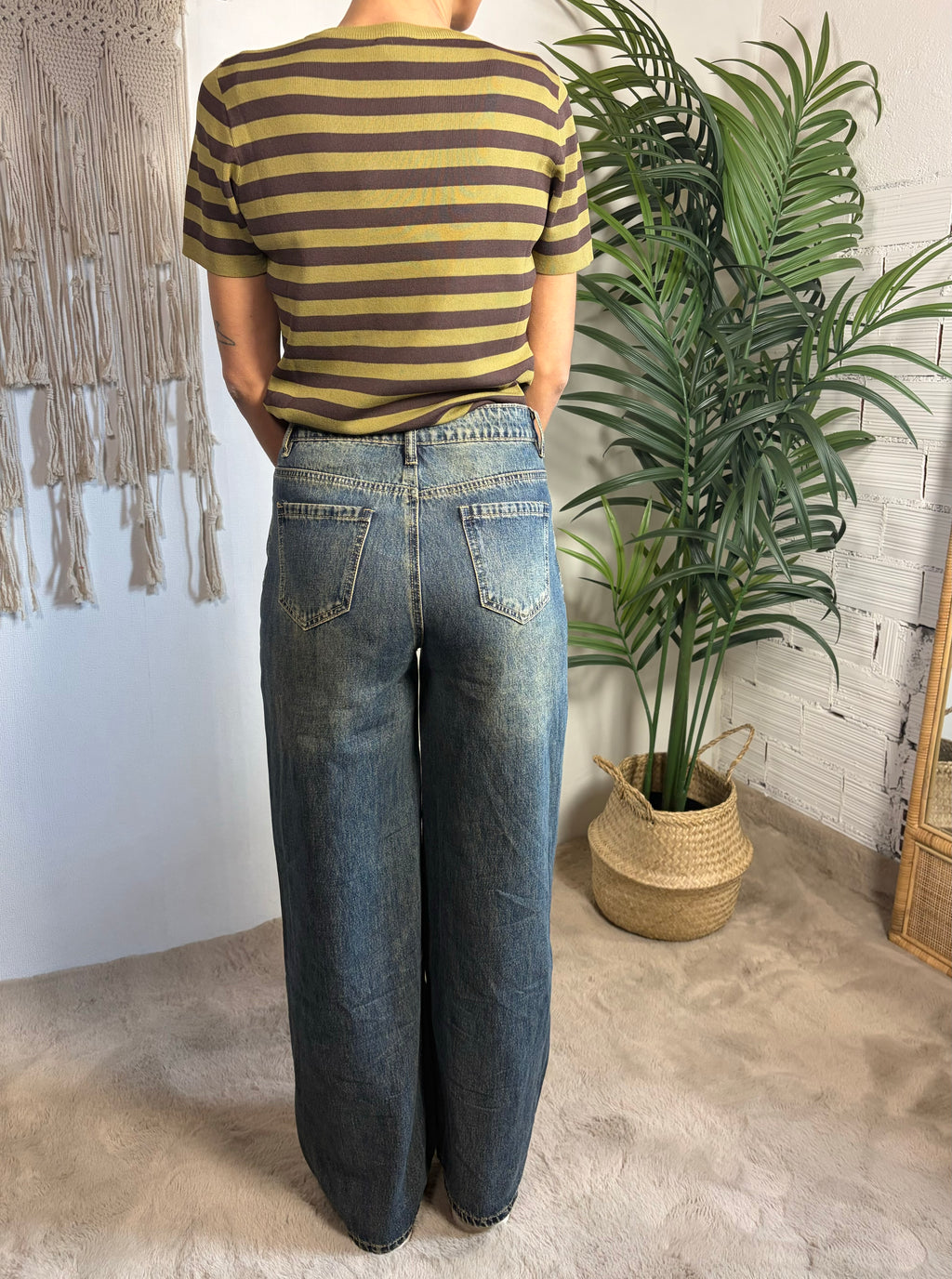Jeans lavaggio vintage
