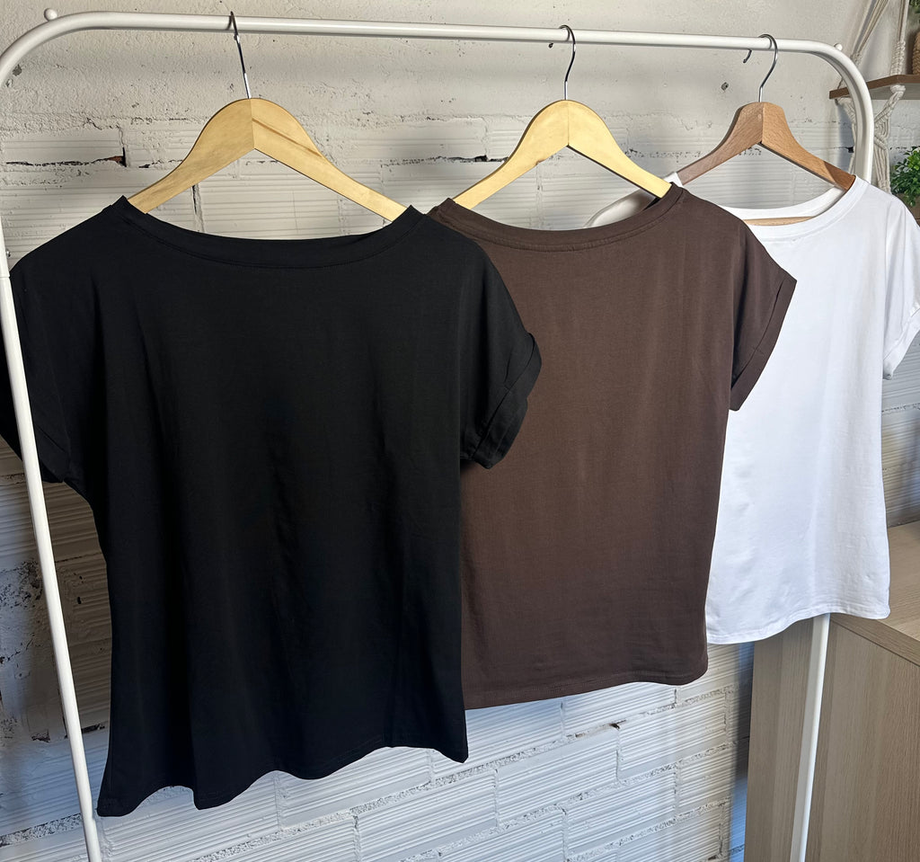 T-shirt a maniche corte in cotone